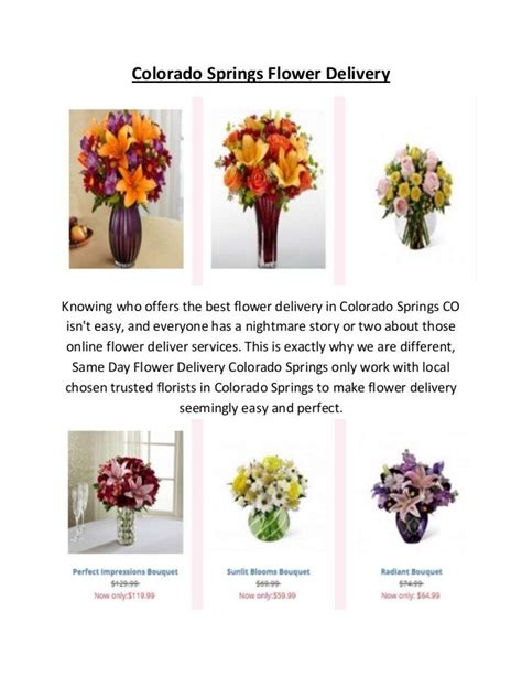 Call @ (719) 602-6128 | Same Day Flower Delivery Colorado Springs, CO