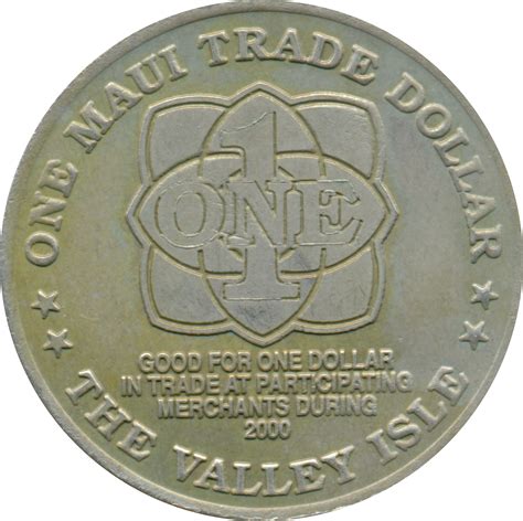 1 Maui Trade Dollar Hawaii Numista