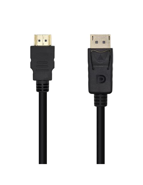 Aisens Cable Conversor Displayport A Hdmi M Negro Online Canarias