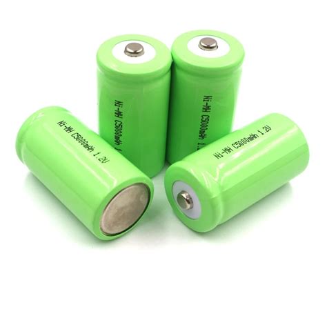 C P Ni Mh C Battery Cell Mah Rechargeable Nimh C R Size Tip Point