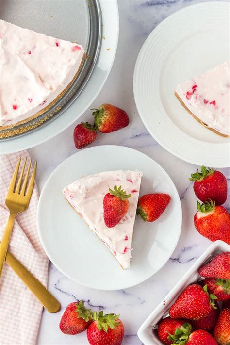 No Bake Strawberry Cheesecake A Classic Twist