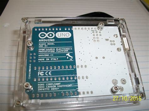 Caixa case protetora em Acrílico para Arduino UNO A 005 Arduino e