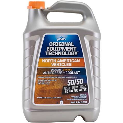 Peak Original Equipment Technology 50 50 Antifreeze Coolant Walmart