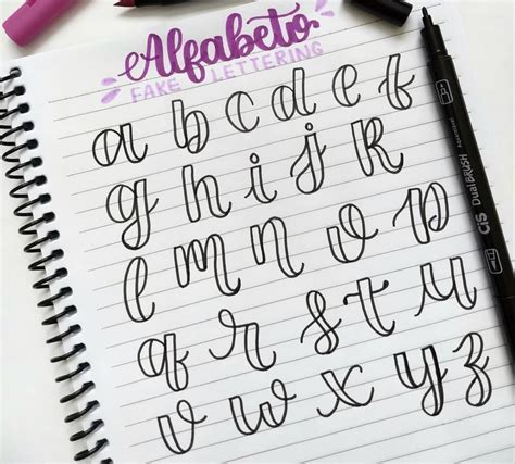 Lettering Fake Lettering Guide Hand Lettering Worksheet Hand