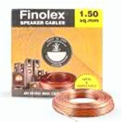 Finolex Speaker Cable Sq Mm Transparent At Meter Speaker