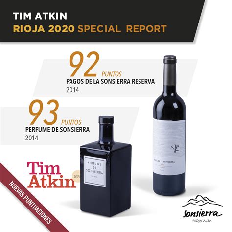 Once Again Tim Atkin Ranks Sonsierra Wines Among The Best Riojas In