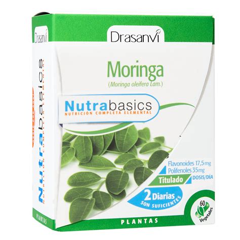 Moringa 60 Capsules Nutrabasics Drasanvi Drasanvi English