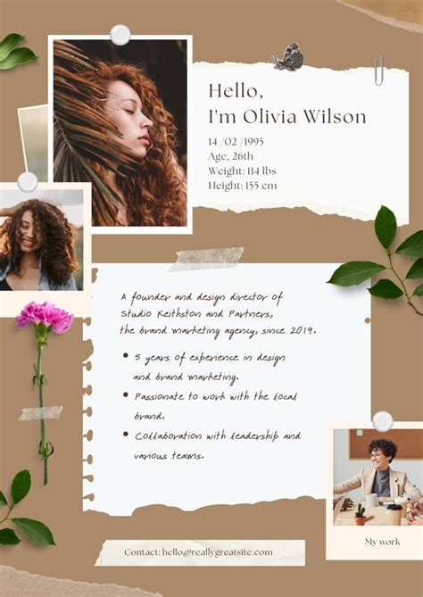 Free All About Me Poster Templates To Edit Online Canva