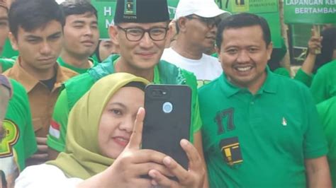 Sandiaga Uno Sebut Ppp Optimistis Raihan Suara Di Pemilu Akan Naik