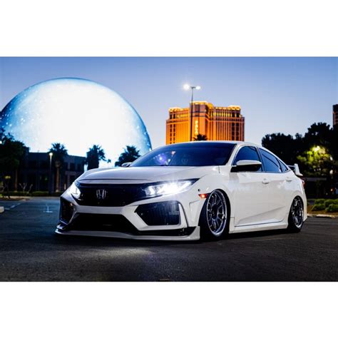 Honda Civic Dr Duraflex Rbt Widebody Look Front Bumper Piece