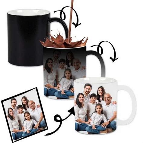 Black Printed Sublimation Magic Mug Size Ml At Rs Piece In Jaipur