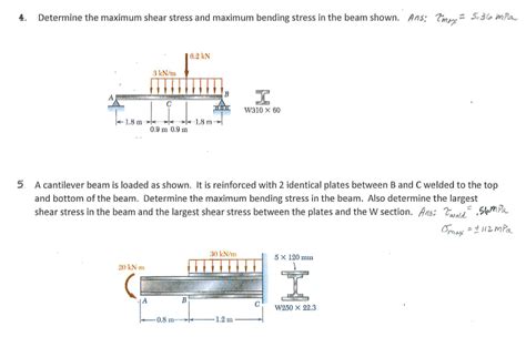 Determine The Maximum Bending Stress Developed In Beams The Best