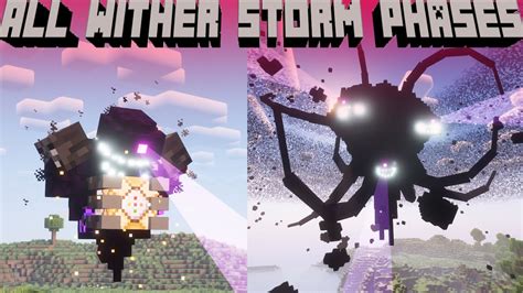 Crackers Wither Storm Mod Update All Wither Storm Phases Youtube