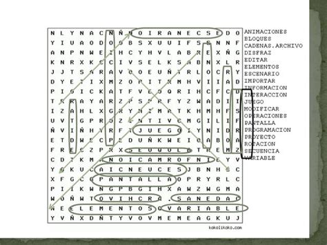 Sopa De Letras Ppt