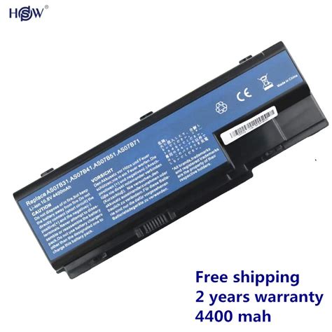 4400mAh Laptop Battery For Acer Aspire 8730 8730G 8730Z 8730ZG 8735