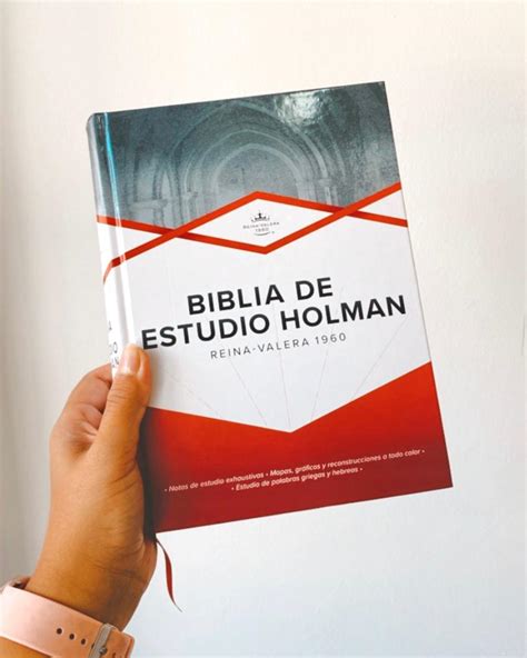 RVR 1960 Biblia de Estudio Holman Tapa Dura Escrito Está