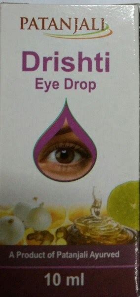 Patanjali Drishti Eye Drop 10ml Price In India Specifications Comparison 5th May 2024