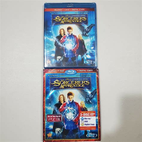 The Sorcerer S Apprentice Blu Ray DVD Digital Copy 3 Disc W