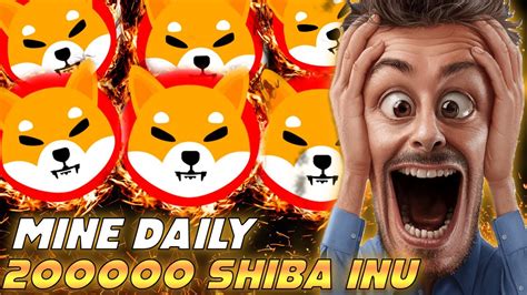 How To MINE Shiba Inu Coin Get 2lakh Coins Per Day Easily Free