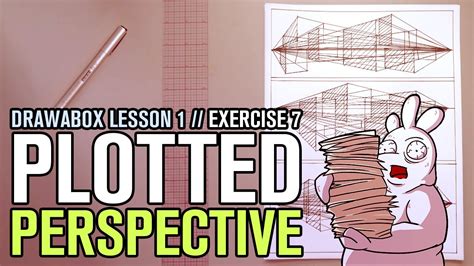 Drawabox Lesson 1 Exercise 7 Plotted Perspective Youtube