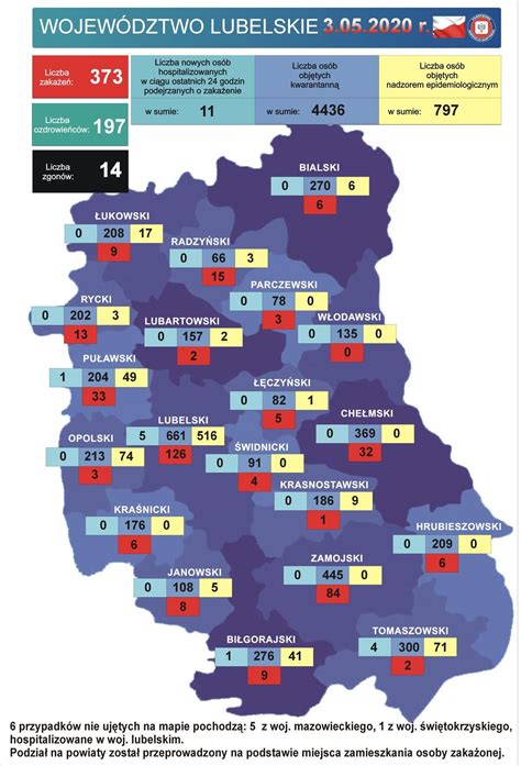 Aktualna Sytuacja Epidemiologiczna W Woj Lubelskim 3 Maja