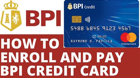 Bpi Credit Card Payment Tutorial 2022 How To Enroll And Pay Your Bpi