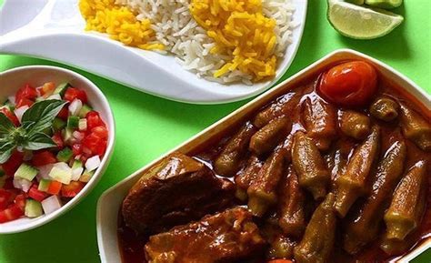 طرز تهیه خورشت بامیه خوشمزه و مجلسی