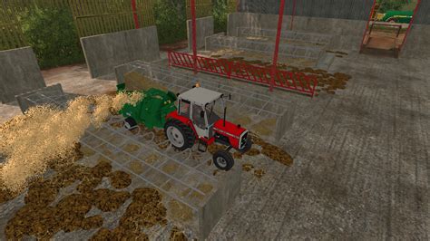 McHale C460 Straw Blower Bale Feeder GamesMods Net FS19 FS17