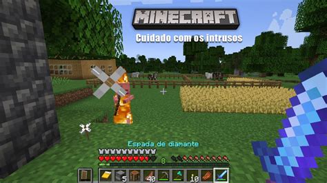 Início minecraft modo sobrevivência vamos transferir os baús YouTube