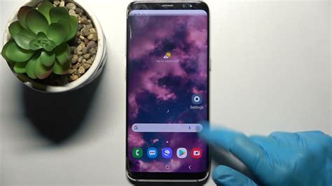 How To Turn Onoff Location On Samsung Galaxy S8 Location Settings Youtube