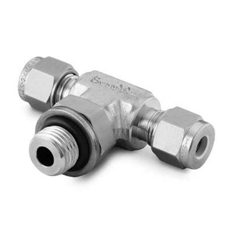 Stainless Steel Swagelok Tube Fitting Male Run Tee 18 58 Off