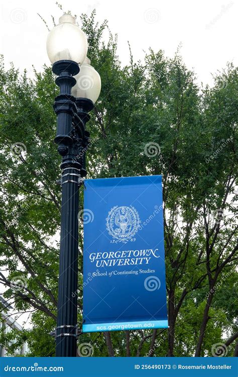 Georgetown University School Of Continuing Studies Editorial Stock