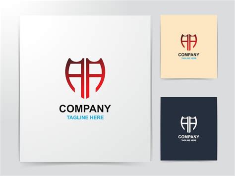 Premium Vector | Creative monogram aa logo design