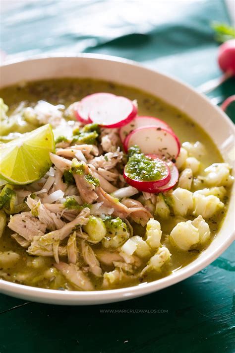 Authentic Pozole Verde De Pollo