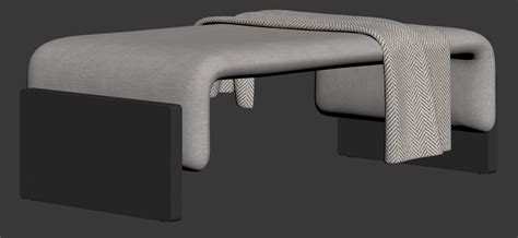 Diwan Bench By Sancal 3d Model Cgtrader