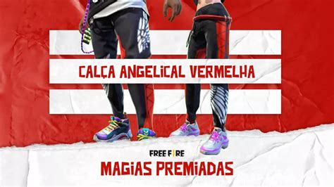 Cal A Angelical Vermelha Free Fire Como Pegar No Novo Evento