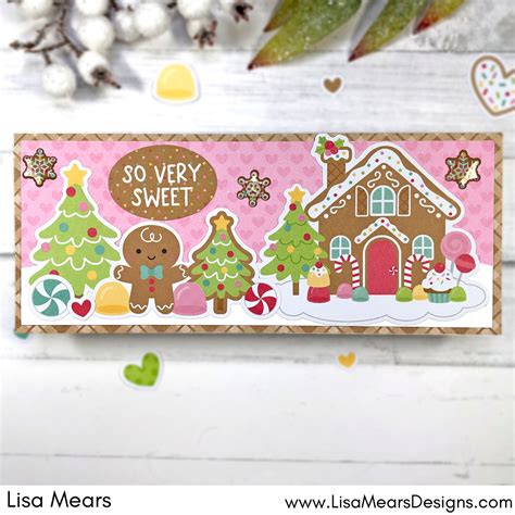 Doodlebug Design Gingerbread Kisses 20 Cards Project Idea Scrapbook