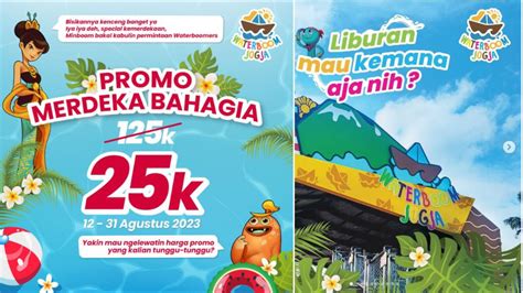 Promo Merdeka Bahagia Waterboom Jogja Banyak Promo