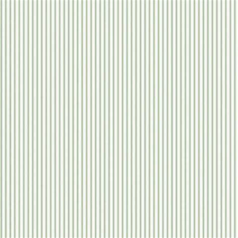 Smart Stripes 3 Green White Ticking Stripe Matte Finish Non Pasted