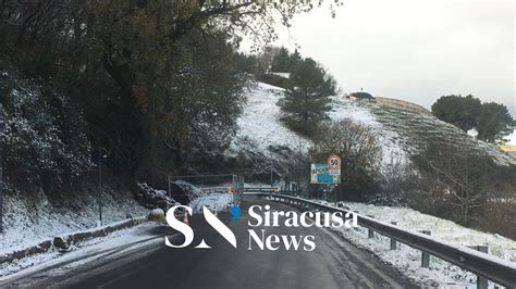 Neve A Buccheri In Azione Mezzi Spargisale Iblei News