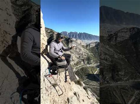 V A Ferrata Ruta V Rtigo La Huasteca Mountains Travel Climbing