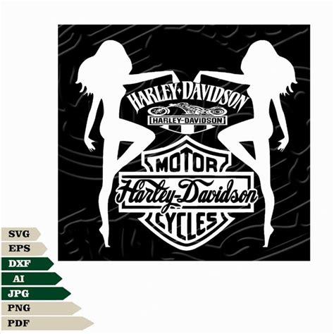 Girl Harley Davidson Svg File Harley Davidson Logo Svg Design Girls Harley Davidson