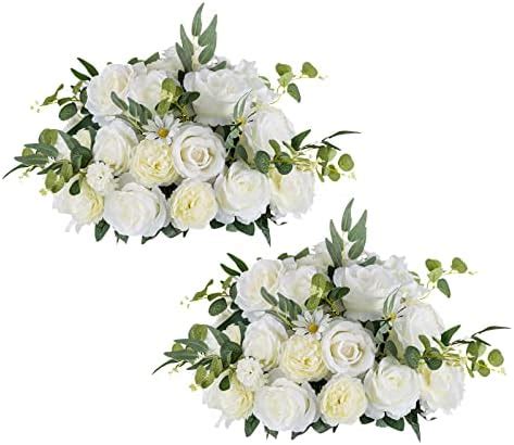 Amazon Tigeen Pcs Artificial Flower Ball Centerpieces Faux