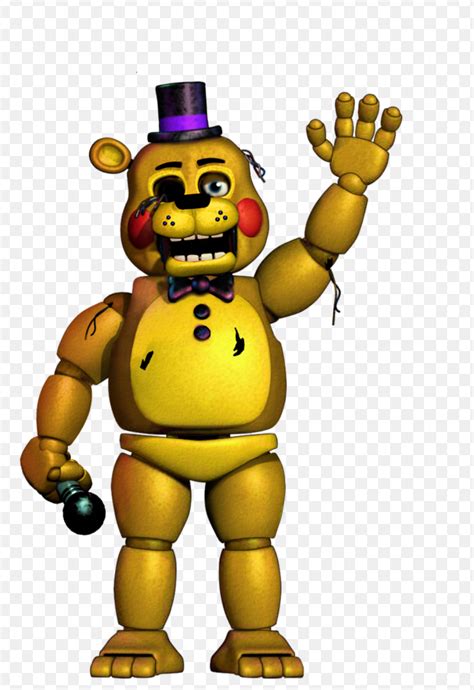 Withered Toy Golden Freddy Five Golden Nights Wiki Fnaf Fan Game