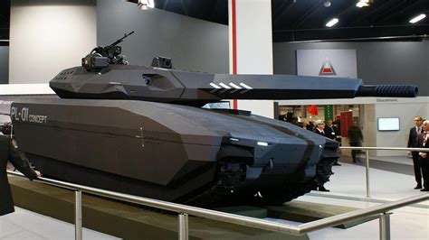 South Korea Unveils Next Generation K3 Tank Concept With Stealth