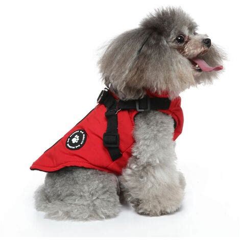 Manteau Chien Veste Avec Harnais Pour Petits Et Moyens Chiens