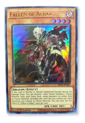 Yugi Oh Fallen Of Albaz Mp21 En107 Ultra