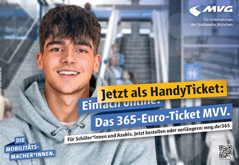 Euro Ticket Mvv Als Handyticket M Nchner Verkehrsgesellschaft Mbh