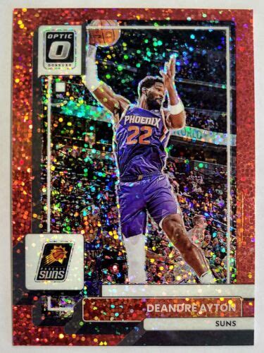 Deandre Ayton Panini Prizm Donruss Optic Red Sparkle Rewards