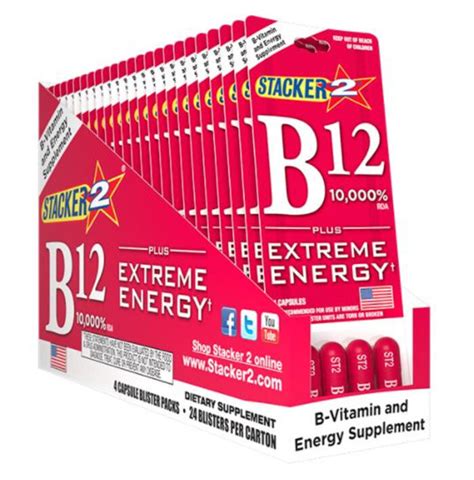 Stacker 2 B12 Extreme Energy Exclusive Male Enhancement Products